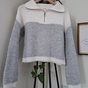 Half zip sweater
